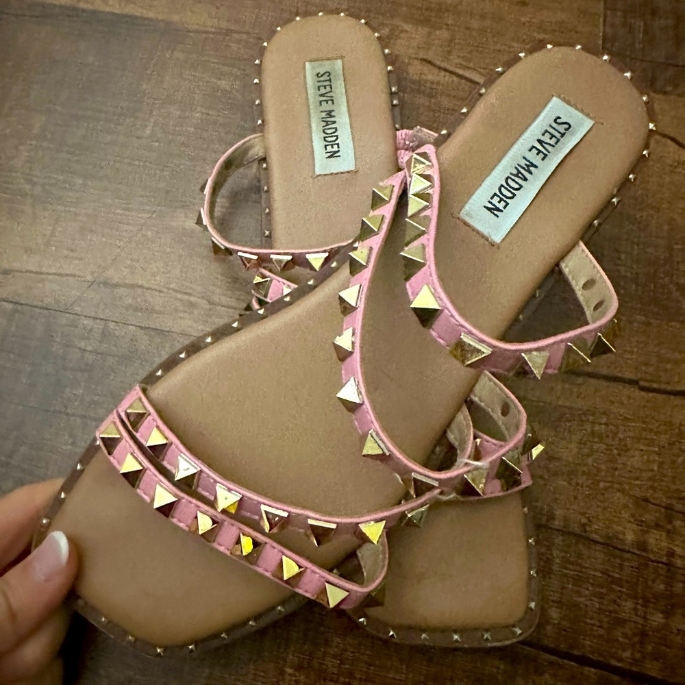 Steve Madden studded sandals